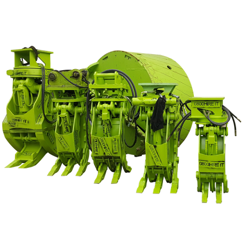 Excavator attachment cover