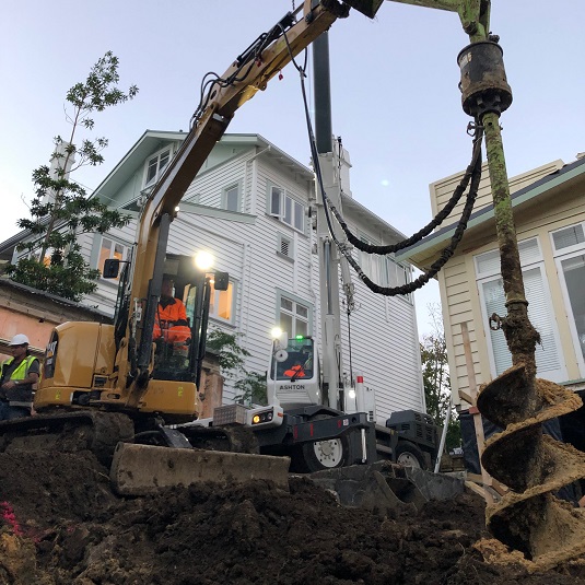 Excavator Mounted Drilling